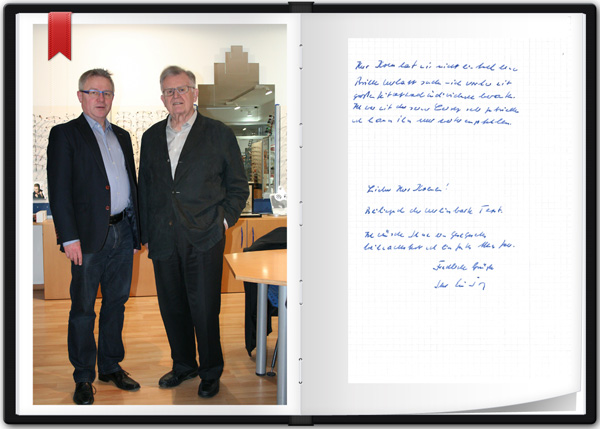 Der Besuch von Erwin Teufel